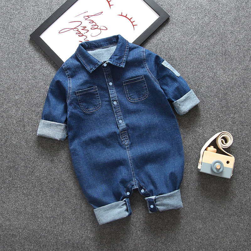 Baby Overall Denim - DIIMUU Baby Children Boys Clothes Rompers