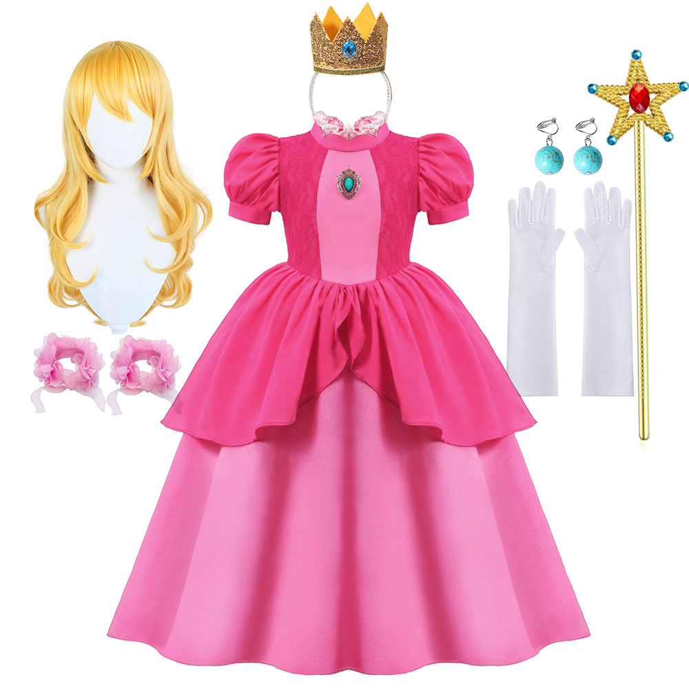 Baby Clothing Europe - Peach Cosplay Dress Girl Movie Role