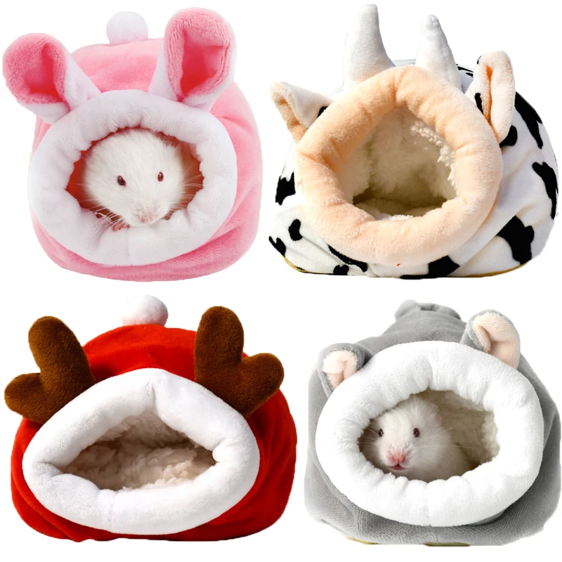 Fleece Sleep Bag - Hamster Cotton Nest Pet Warm Winter