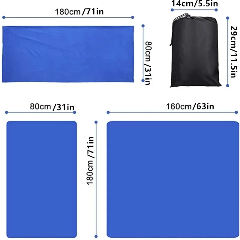 Portable Ultra-light Polar Fle - đánh giá và giá Fleece Sleep Bag