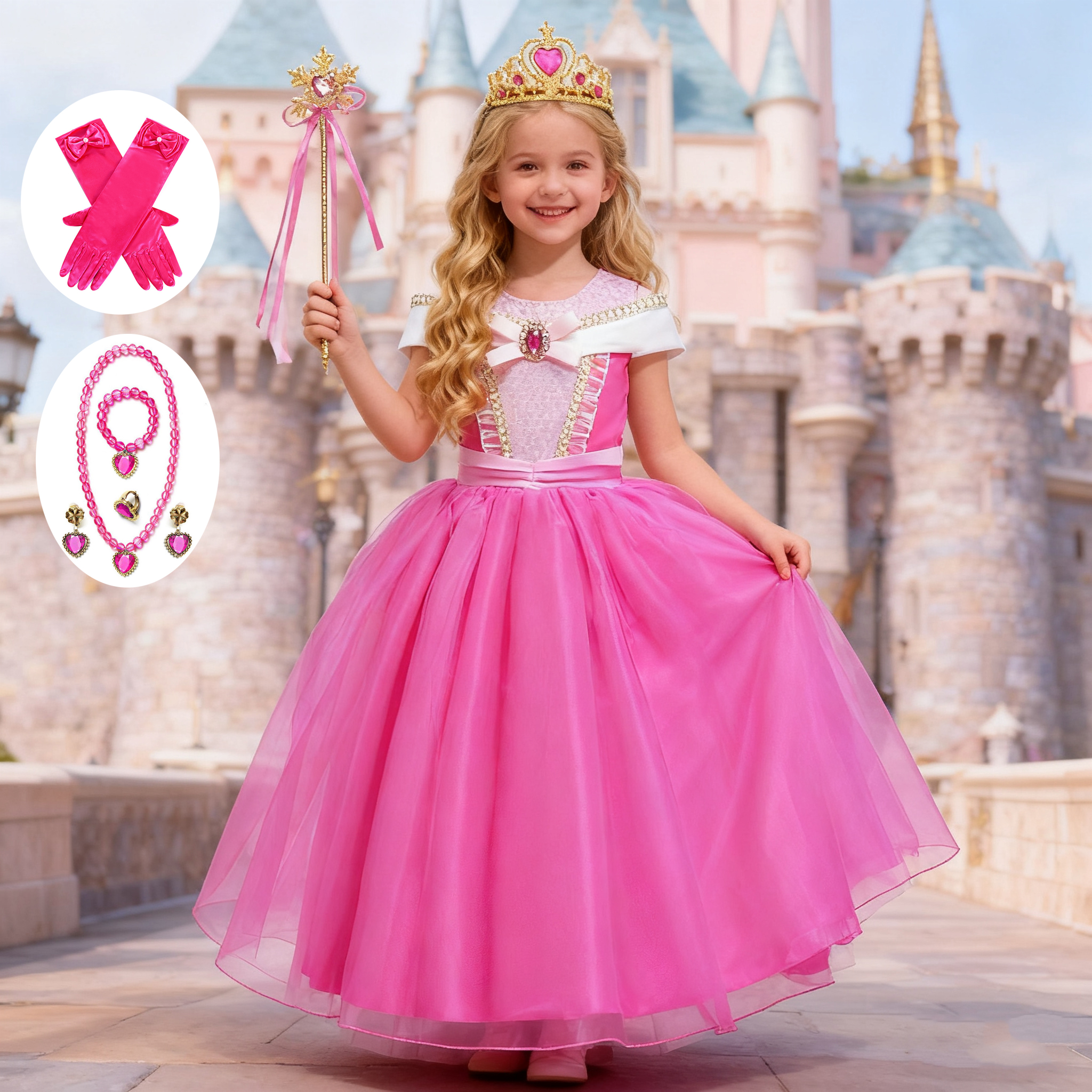 Girl Pink Dress Aurora Kids Co - đánh giá và giá Baby Clothing Europe