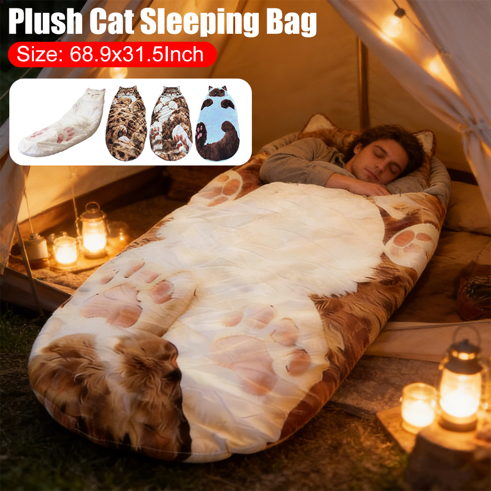 Large Sleeping Bag Cat Envelop - đánh giá và giá Fleece Sleep Bag