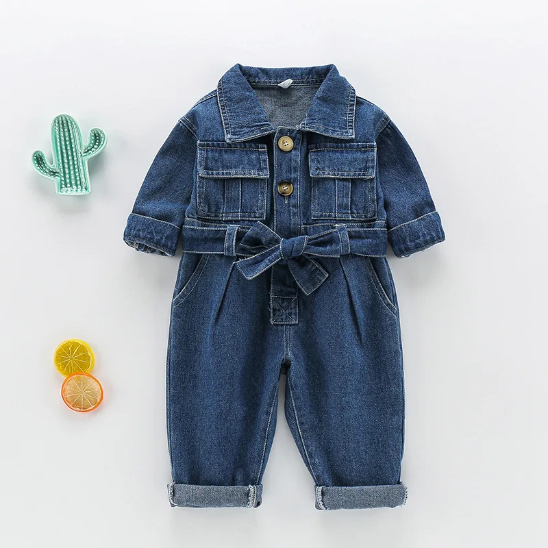 2026 Spring Kids Denim Jumpsui - đánh giá và giá Baby Overall Denim