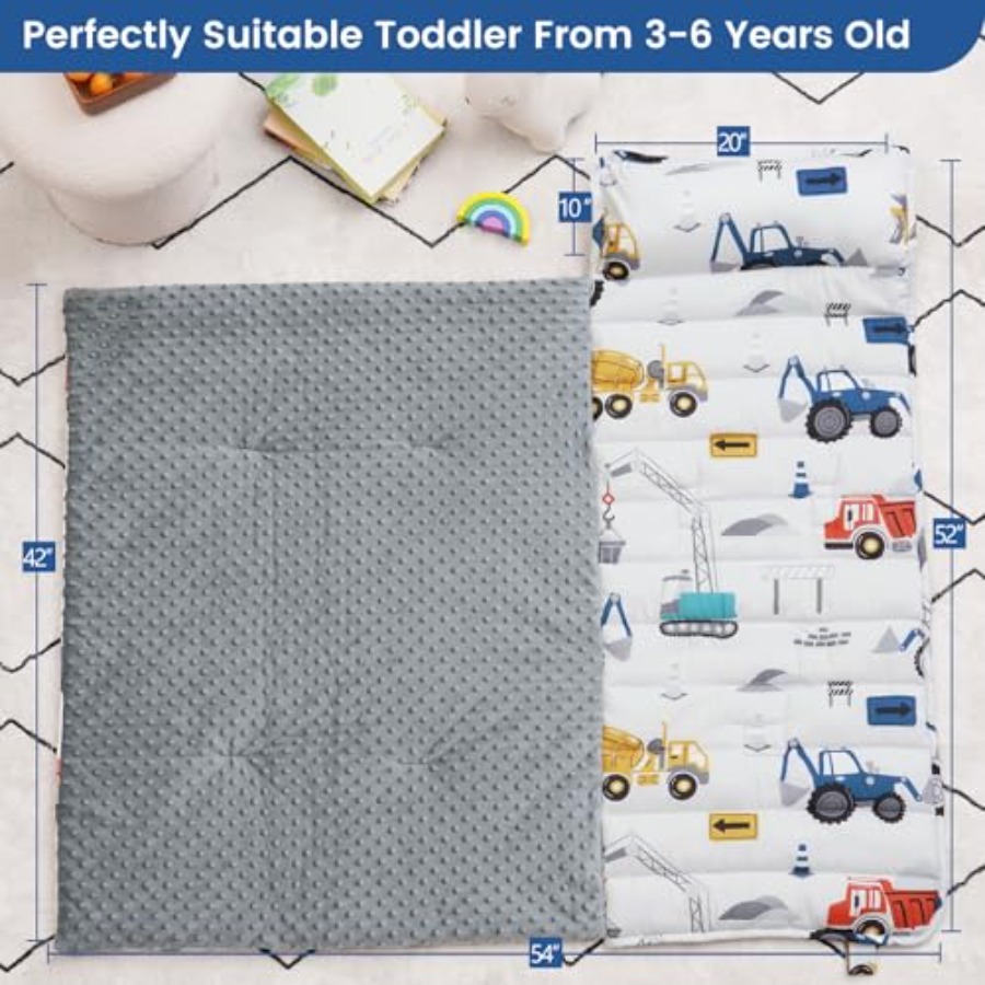 Toddler Nap Mat with Removable - đánh giá và giá Fleece Sleep Bag