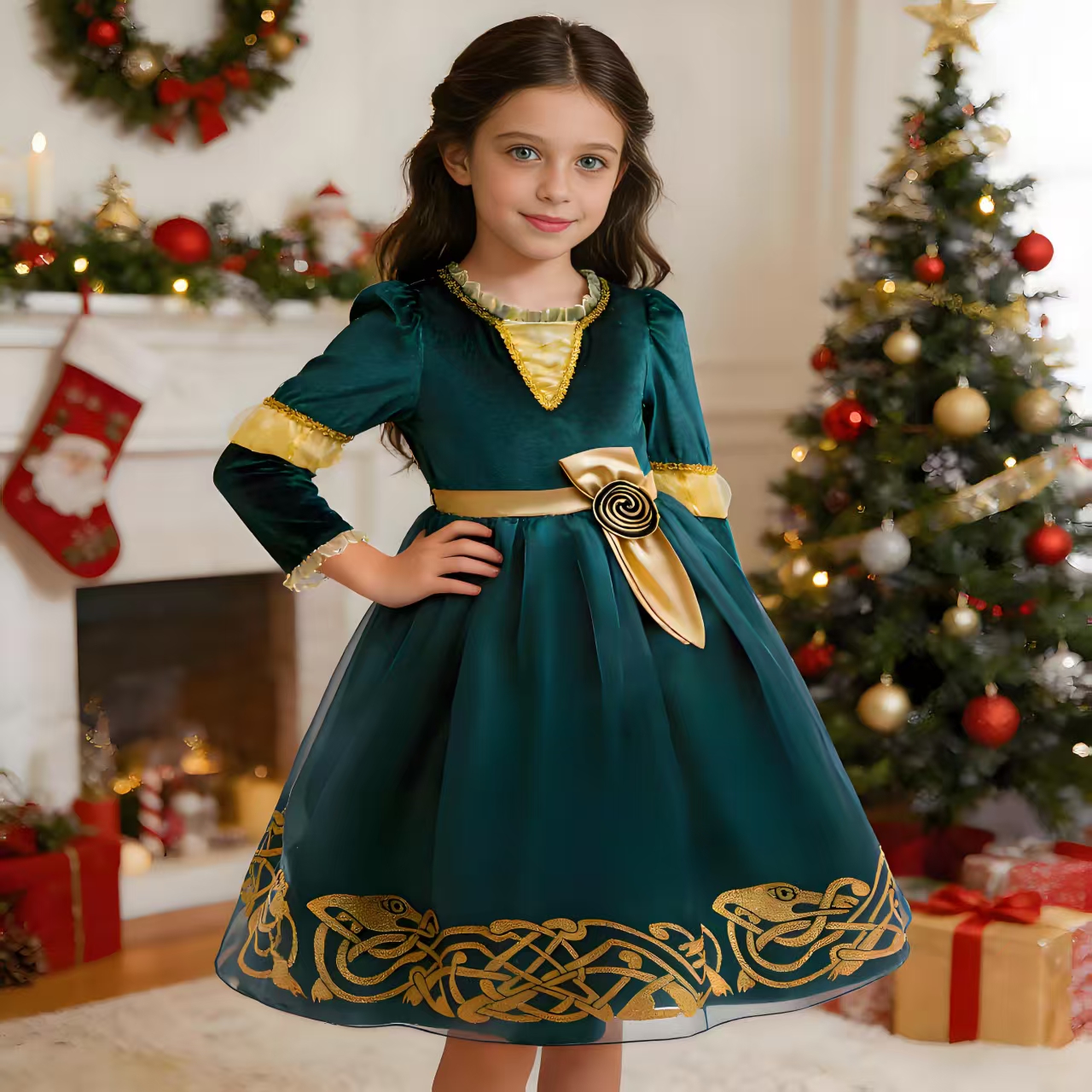 Disney Girl Cosplay Brave the  - đánh giá và giá Baby Clothing Europe