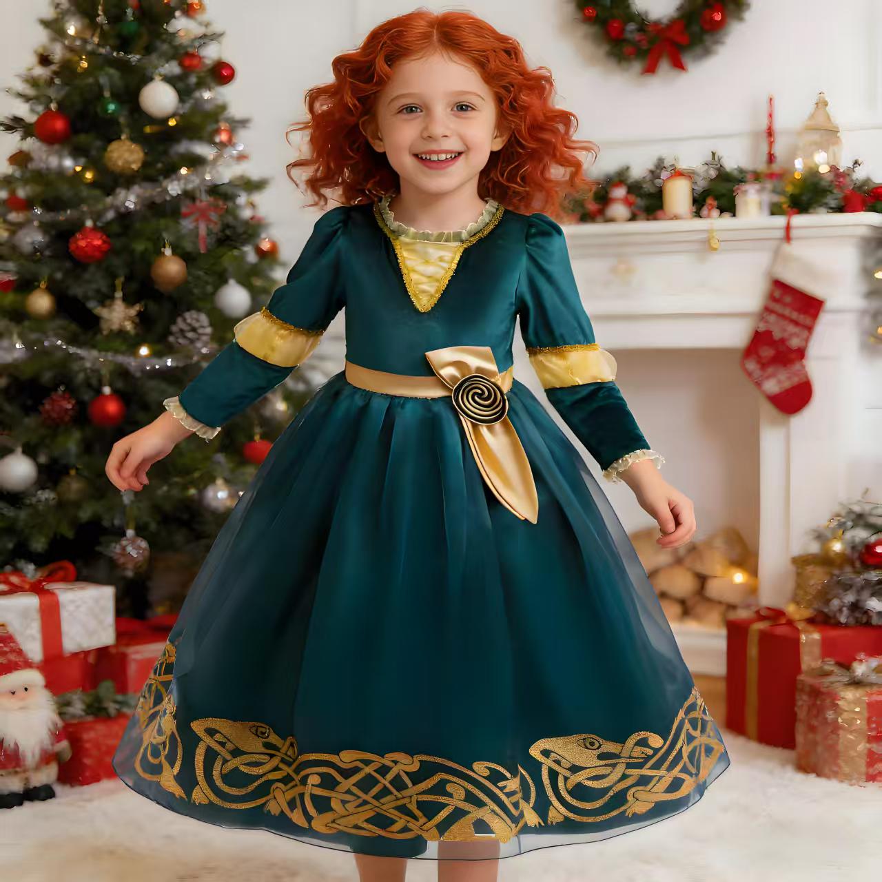 Disney Girl Cosplay Brave the  - đánh giá và giá Baby Clothing Europe