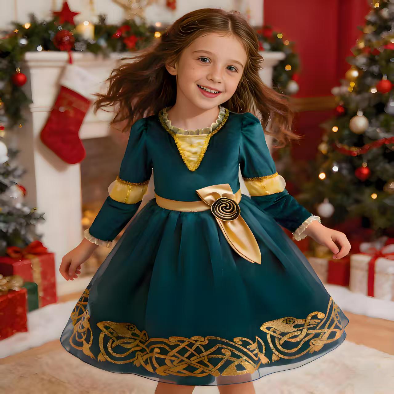 Disney Girl Cosplay Brave the  - đánh giá và giá Baby Clothing Europe