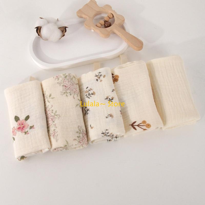 Y4QA Pack of 5pcs Soft Baby Wa - đánh giá và giá Printed Bibs Pack