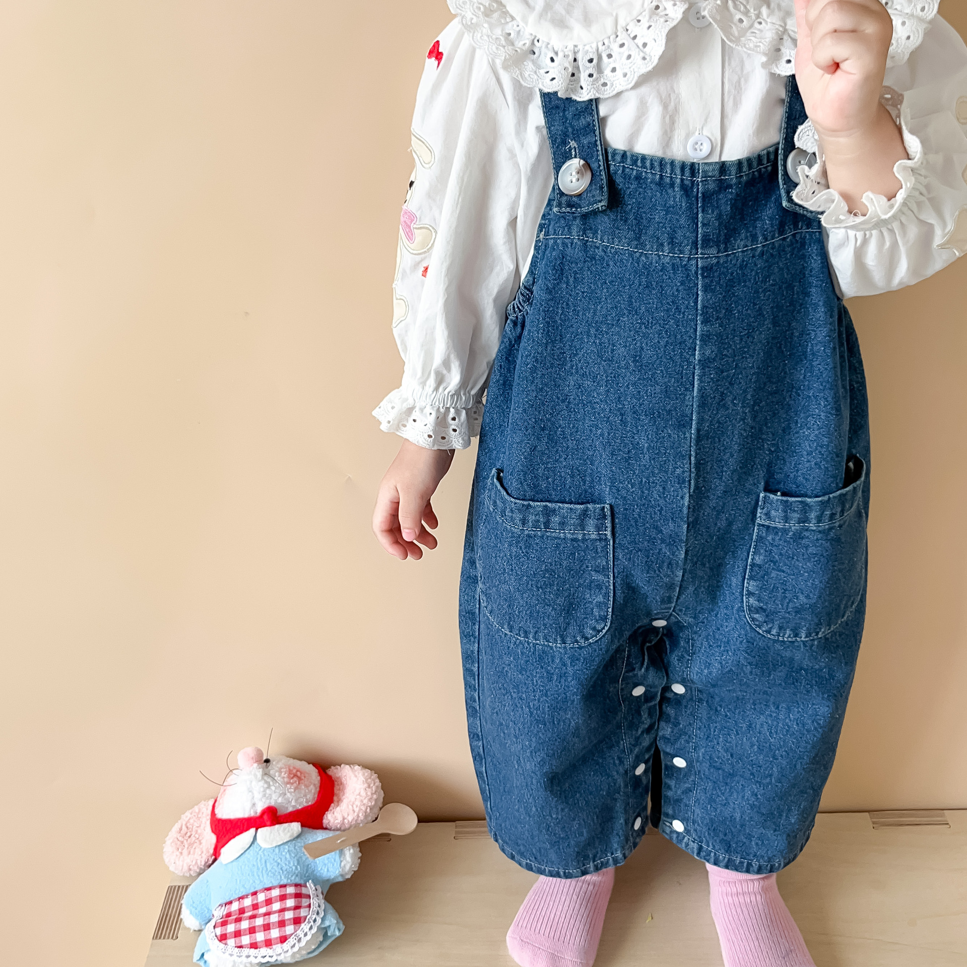 Cute Baby Girls Overalls 0-24M - đánh giá và giá Baby Overall Denim