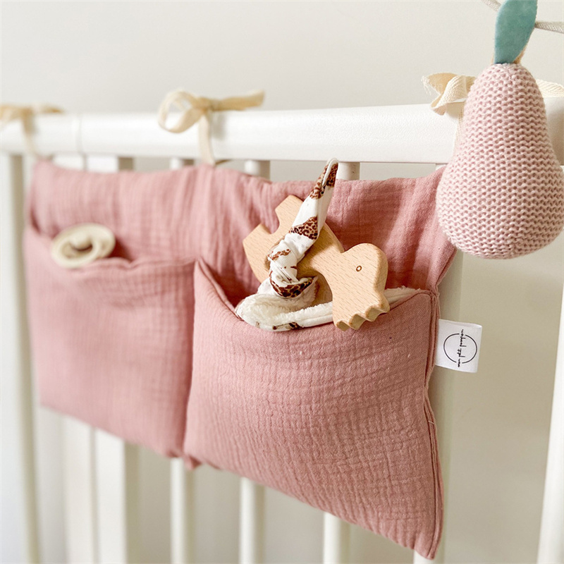 1PC Baby Crib Organizer Cot Ca - đánh giá và giá Baby Clothing For Bed
