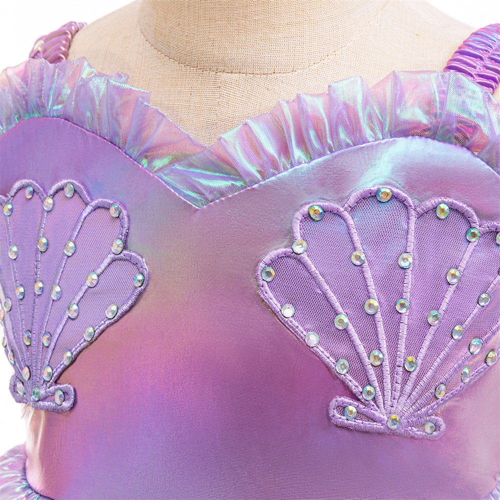 7pcs Girls Little Mermaid Cosp - đánh giá và giá Baby Clothing Europe