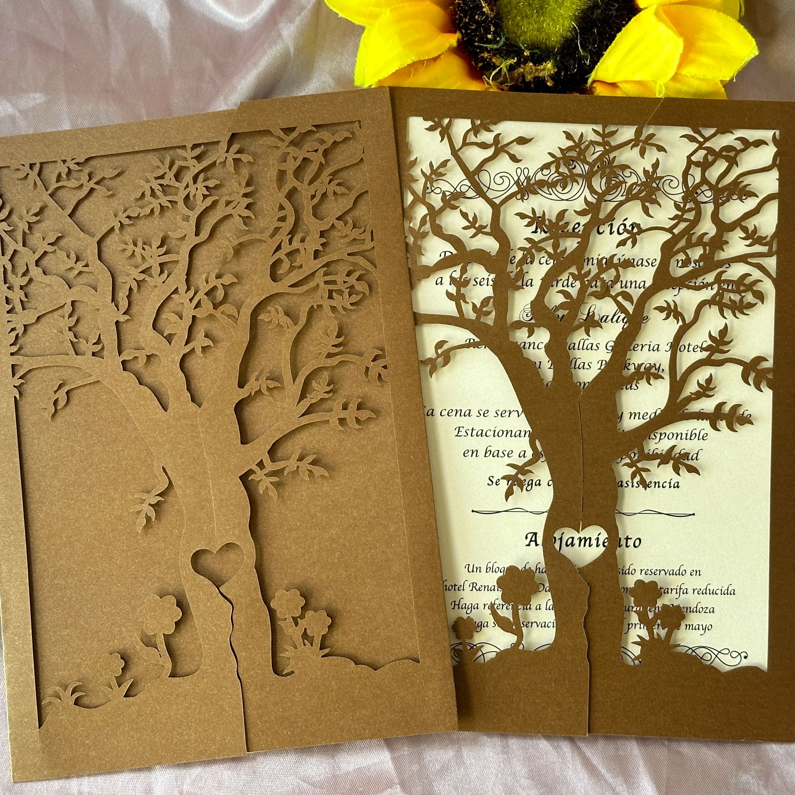 10pcs Elegant Laser Cut Tree W - đánh giá và giá Baby Zebra Clothing