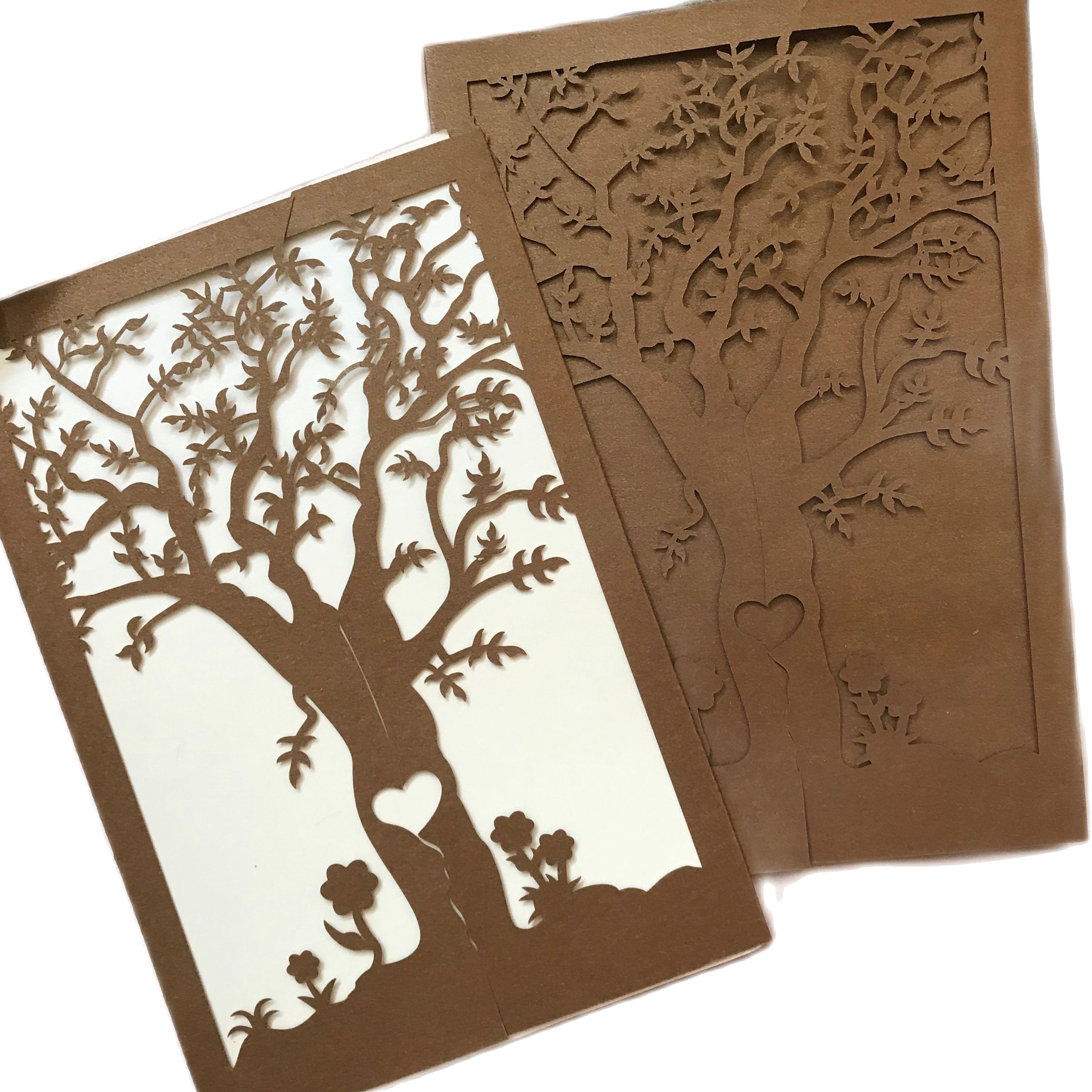 10pcs Elegant Laser Cut Tree W - đánh giá và giá Baby Zebra Clothing