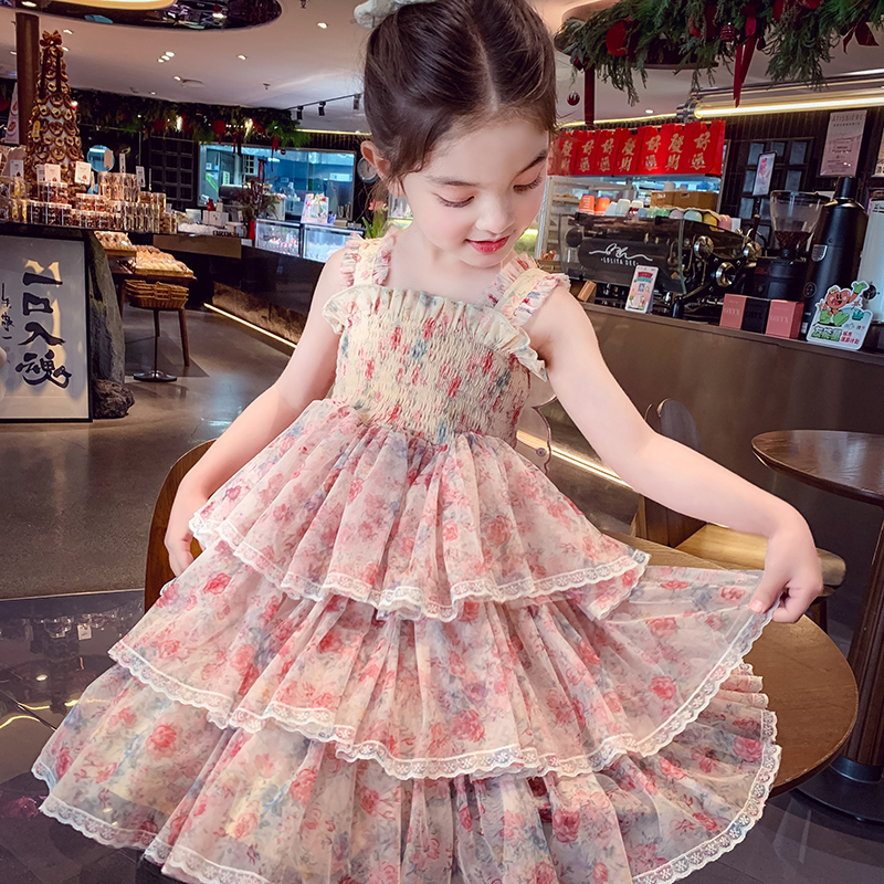 Summer Kids Girl Multi-Layered - đánh giá và giá Baby Clothing For Girls
