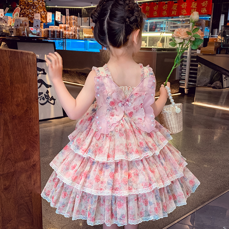 Summer Kids Girl Multi-Layered - đánh giá và giá Baby Clothing For Girls