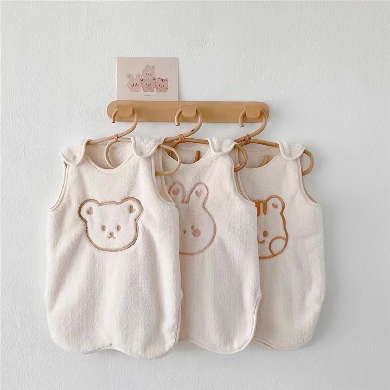 Baby's winter fleece sleeveles - đánh giá và giá Fleece Sleep Bag