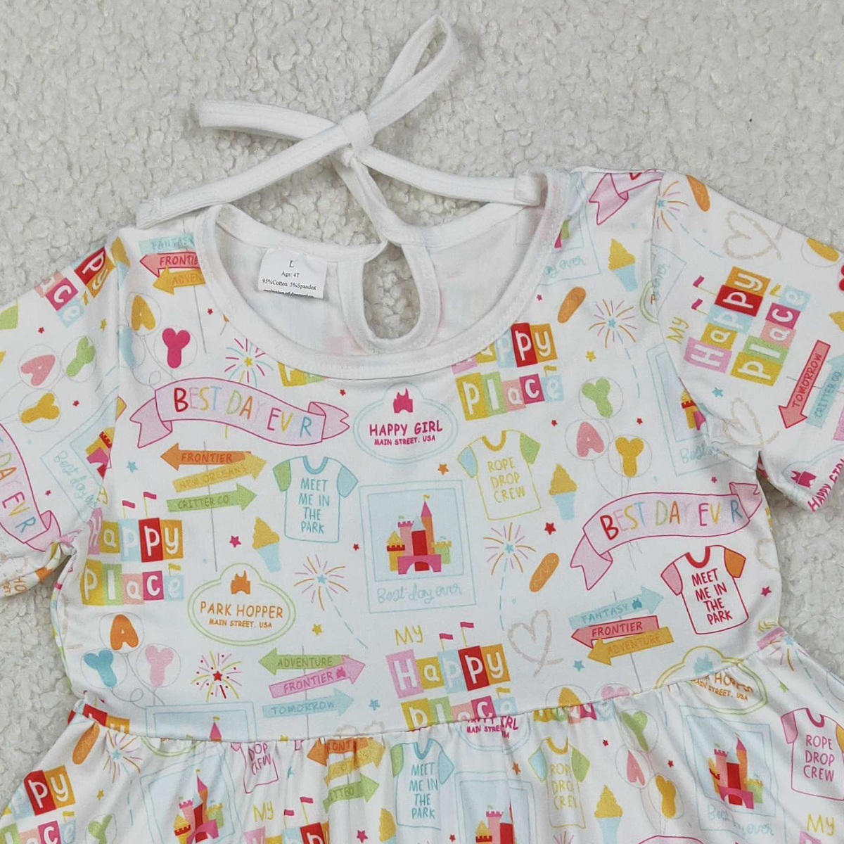Baby Girl Short Sleeve Happy P - đánh giá và giá Baby Clothing Places