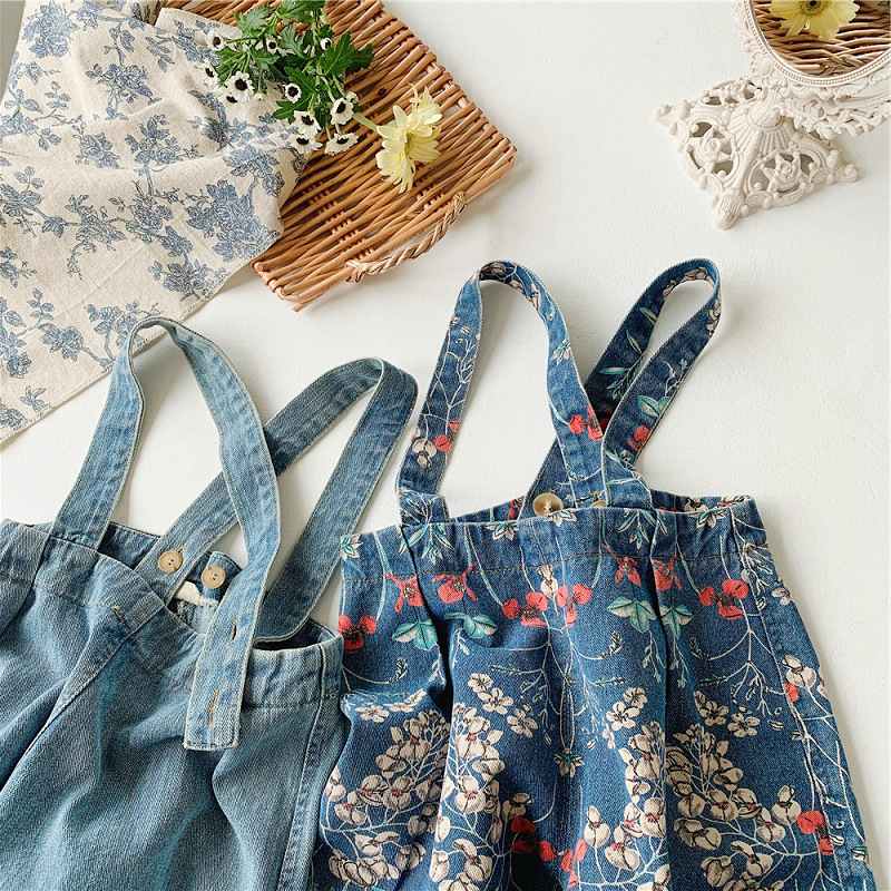 2025 Summer Boys And Girls Den - đánh giá và giá Baby Overall Denim