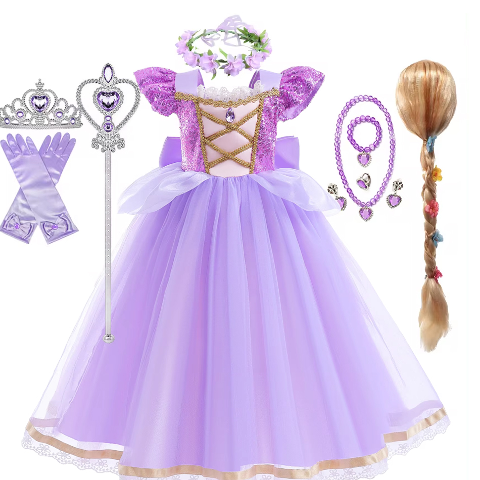 Summer Rapunzal Girl Princess  - đánh giá và giá Baby Clothing Europe