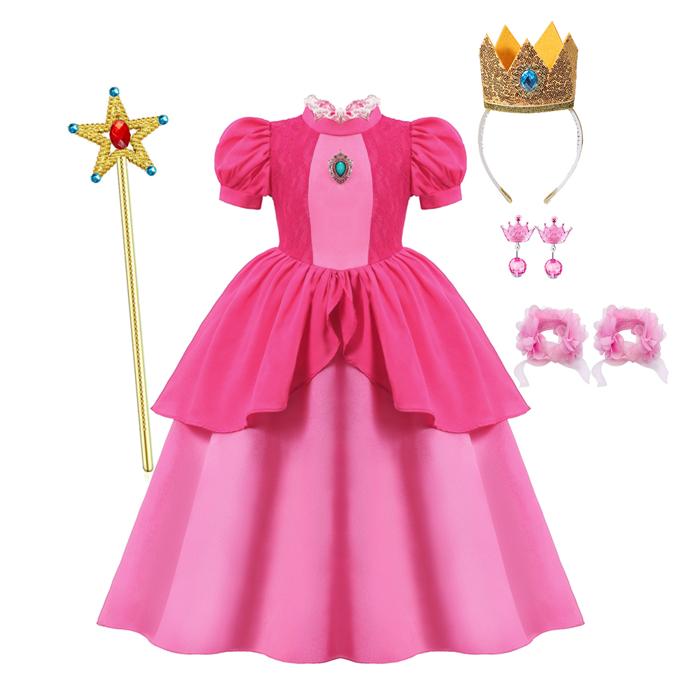 Peach Cosplay Dress Girl Movie - đánh giá và giá Baby Clothing Europe
