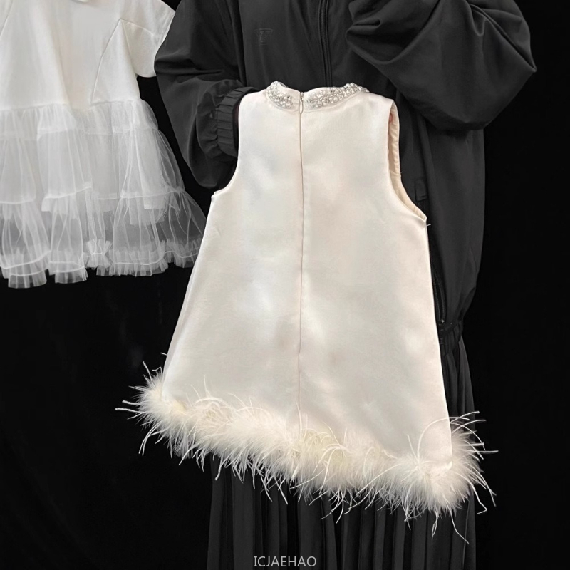2025 New Girls Satin Feather P - đánh giá và giá Baby Clothing For Girls