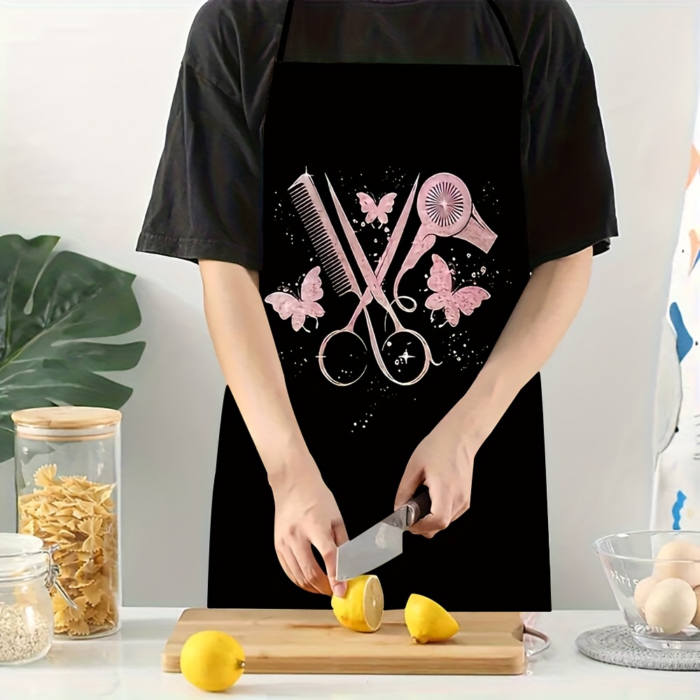 Hair Stylist Salon Apron with  - đánh giá và giá Printed Bibs Pack