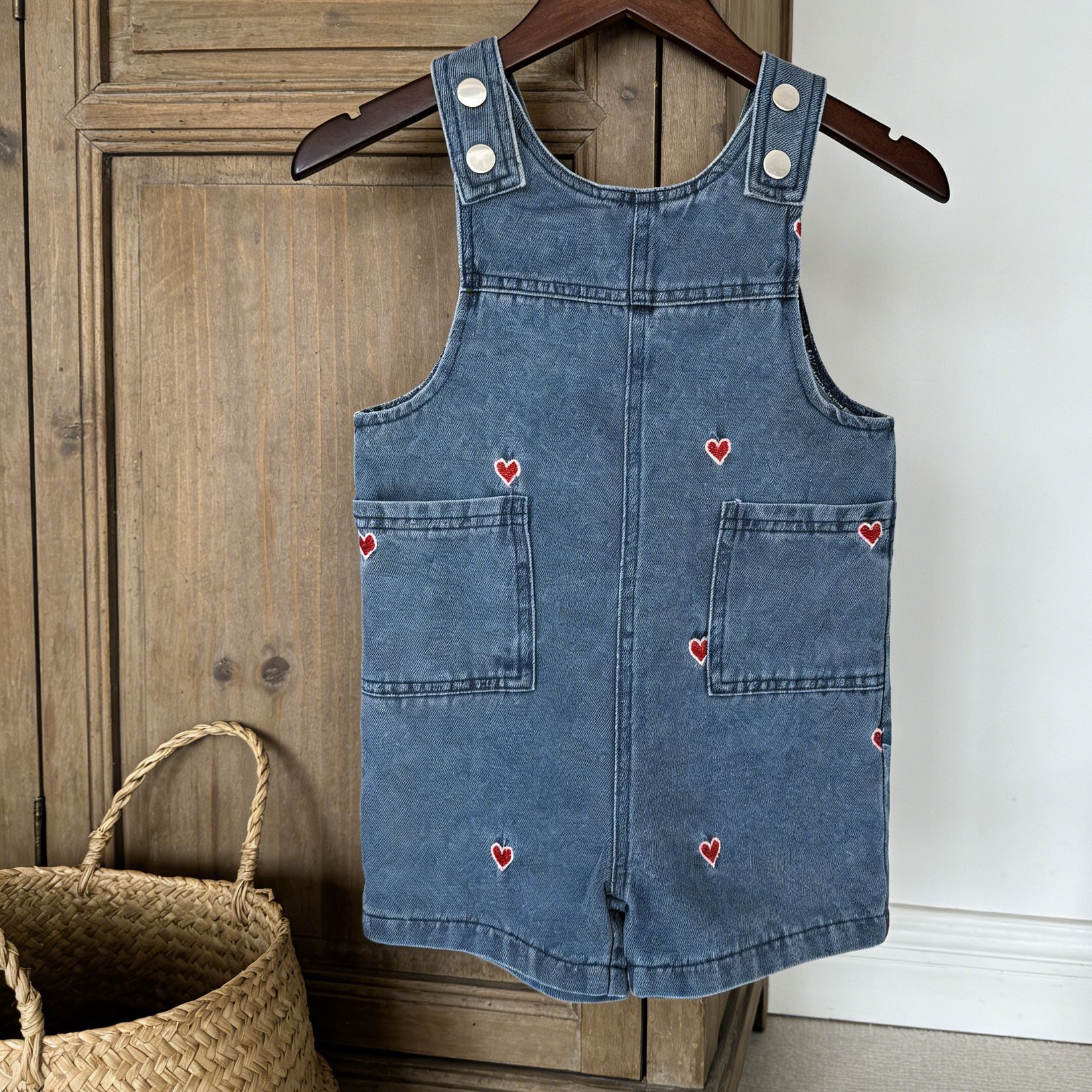 2026 Summer New Girls Denim Ov - đánh giá và giá Baby Overall Denim