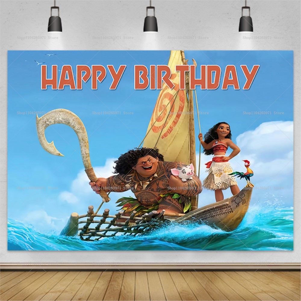 Baby Moana Theme Summer Birthd - đánh giá và giá Baby Zebra Clothing