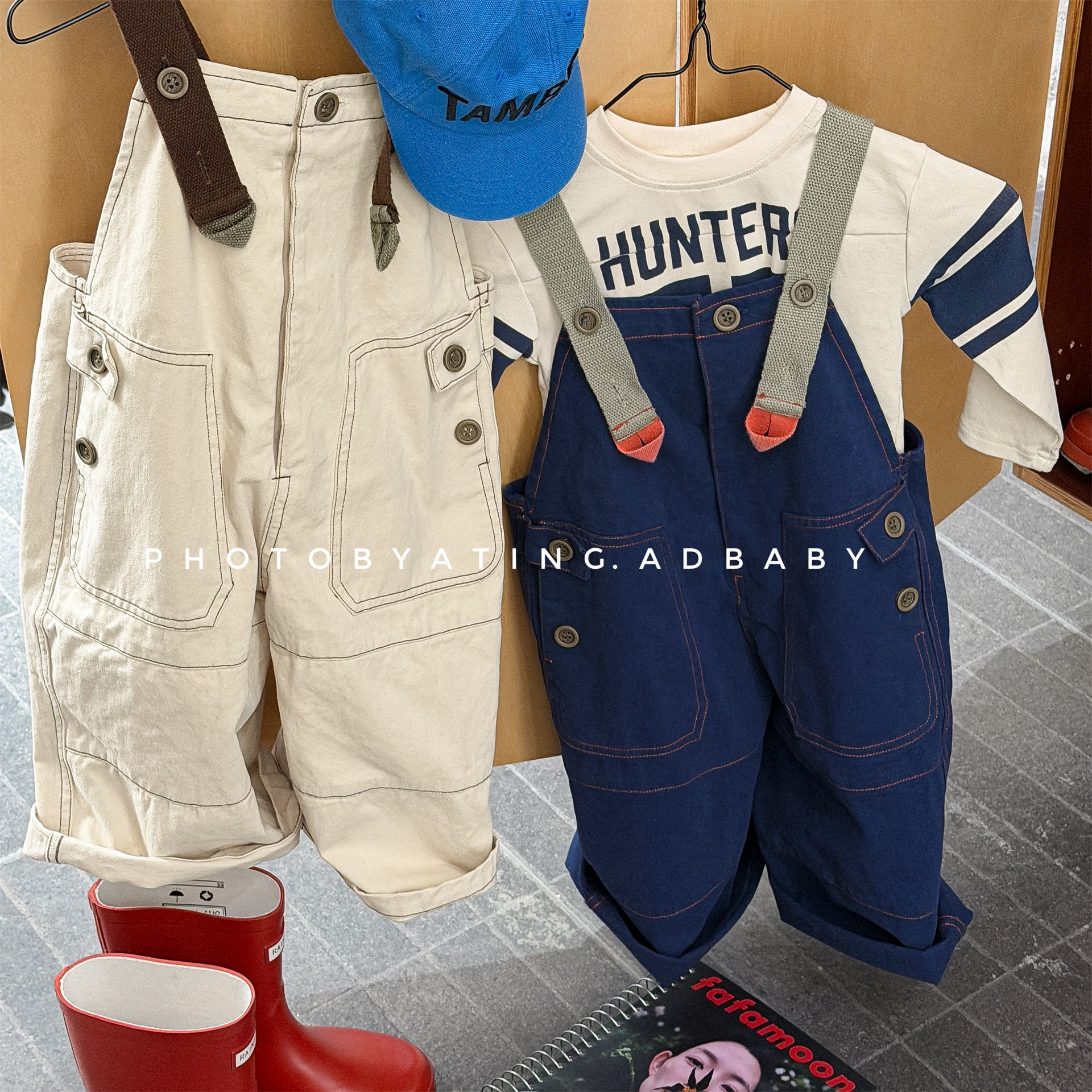 2026 Spring New Children Loose - đánh giá và giá Baby Overall Denim