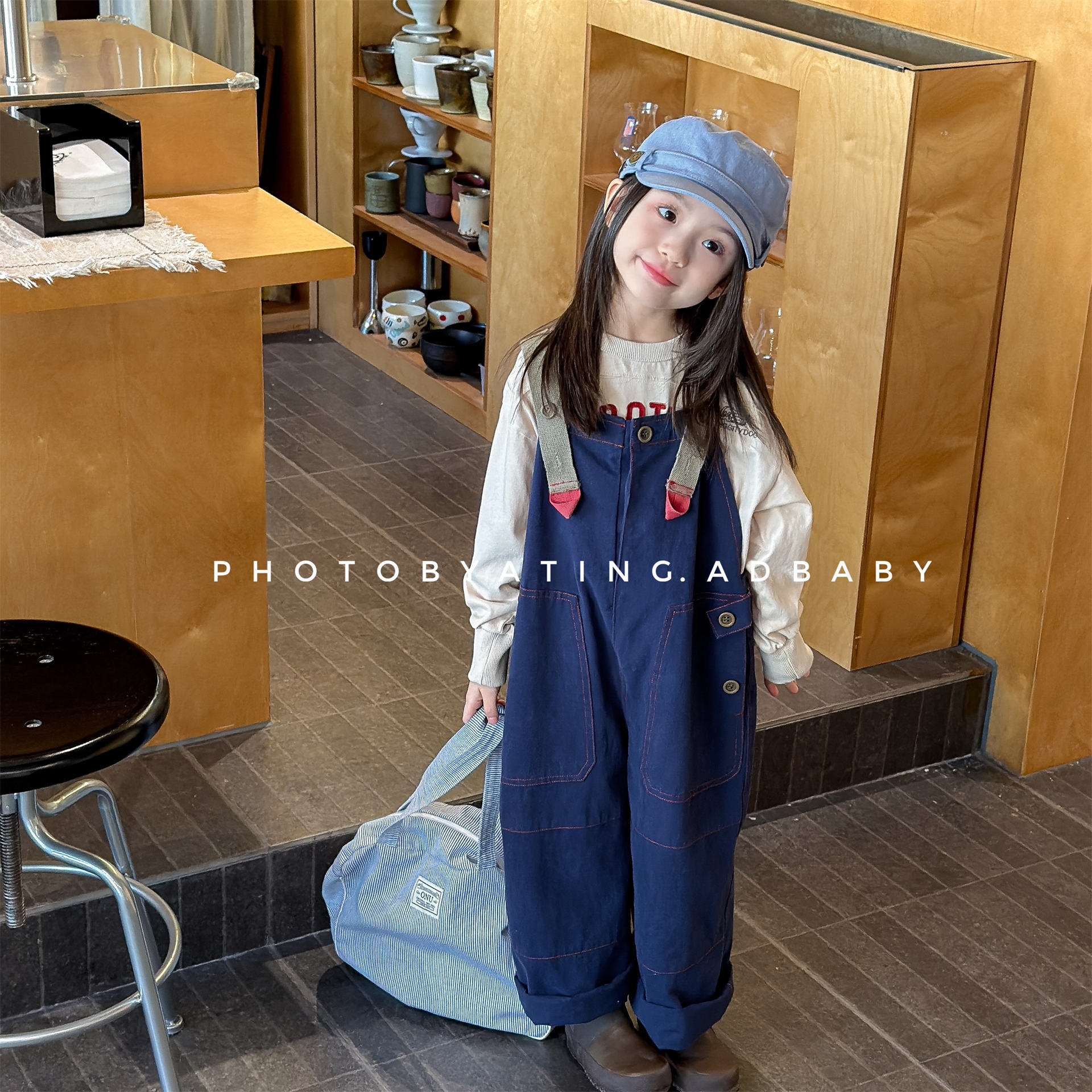 2026 Spring New Children Loose - đánh giá và giá Baby Overall Denim