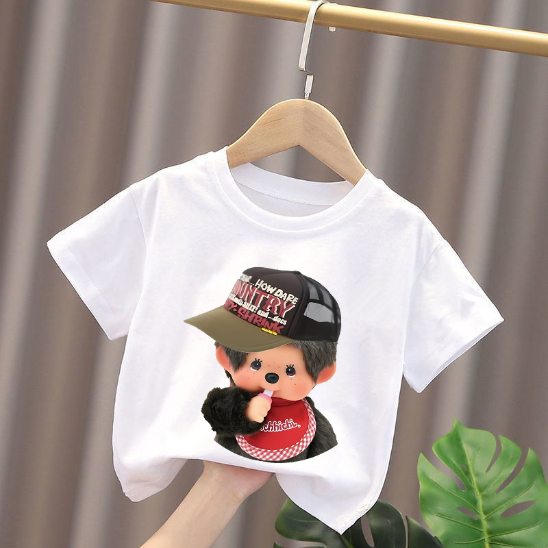 Monchhichi Kids T-shirts Anime - đánh giá và giá Baby Clothing For Girls