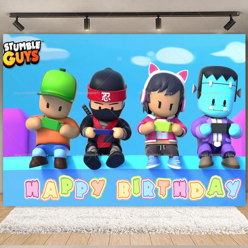 Stumble Guys Theme Birthday Pa - đánh giá và giá Baby Zebra Clothing