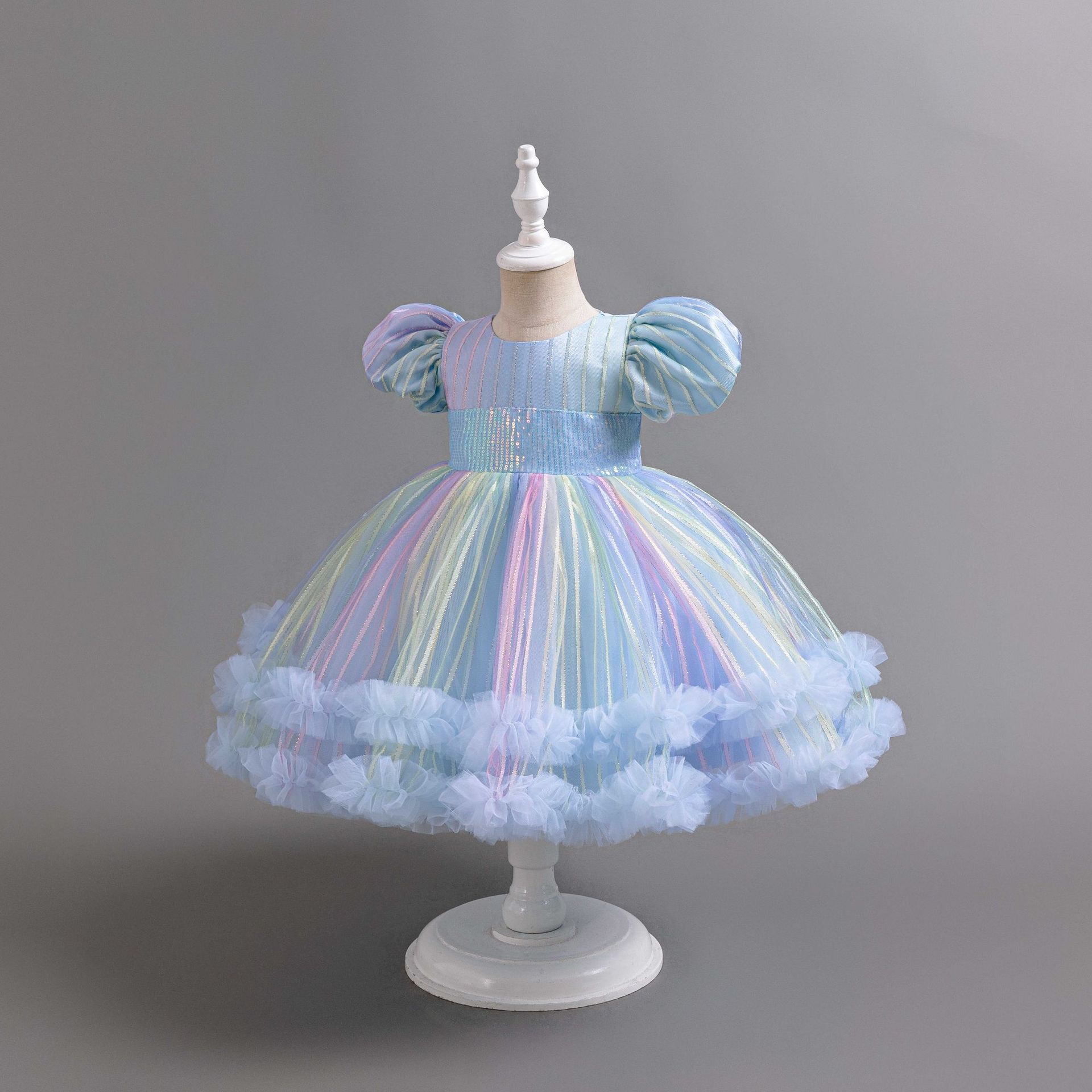 New Kids Dress Ball Gown Child - đánh giá và giá Baby Clothing For Girls