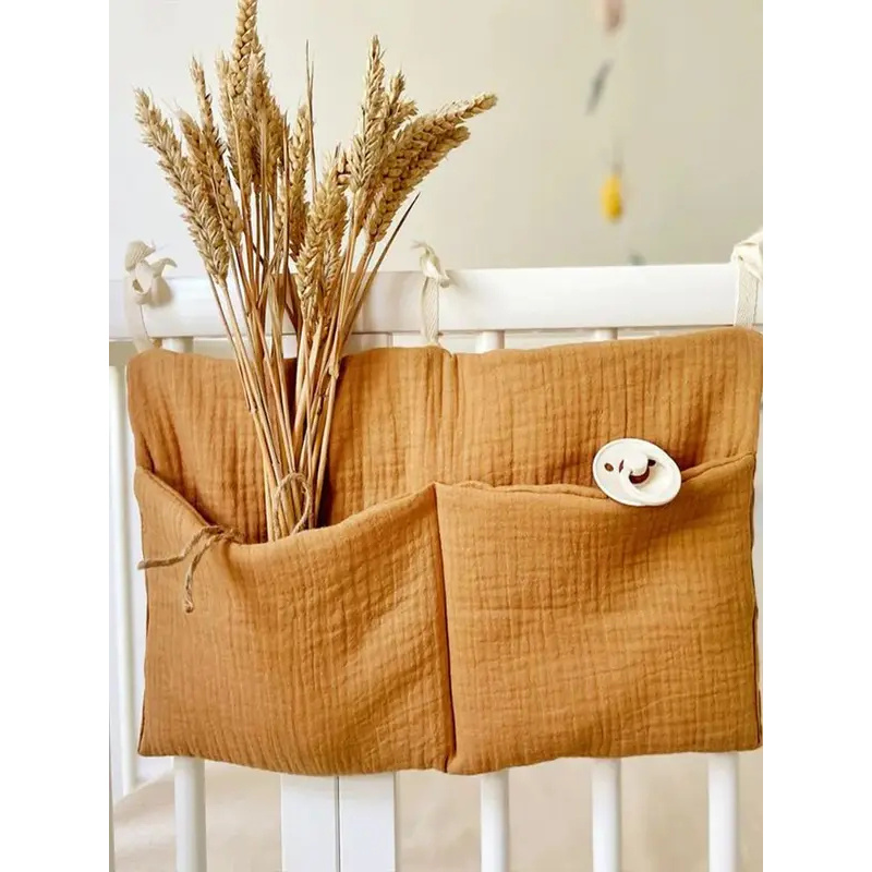 1/2pcs Baby Crib Organizer Cot - đánh giá và giá Baby Clothing For Bed
