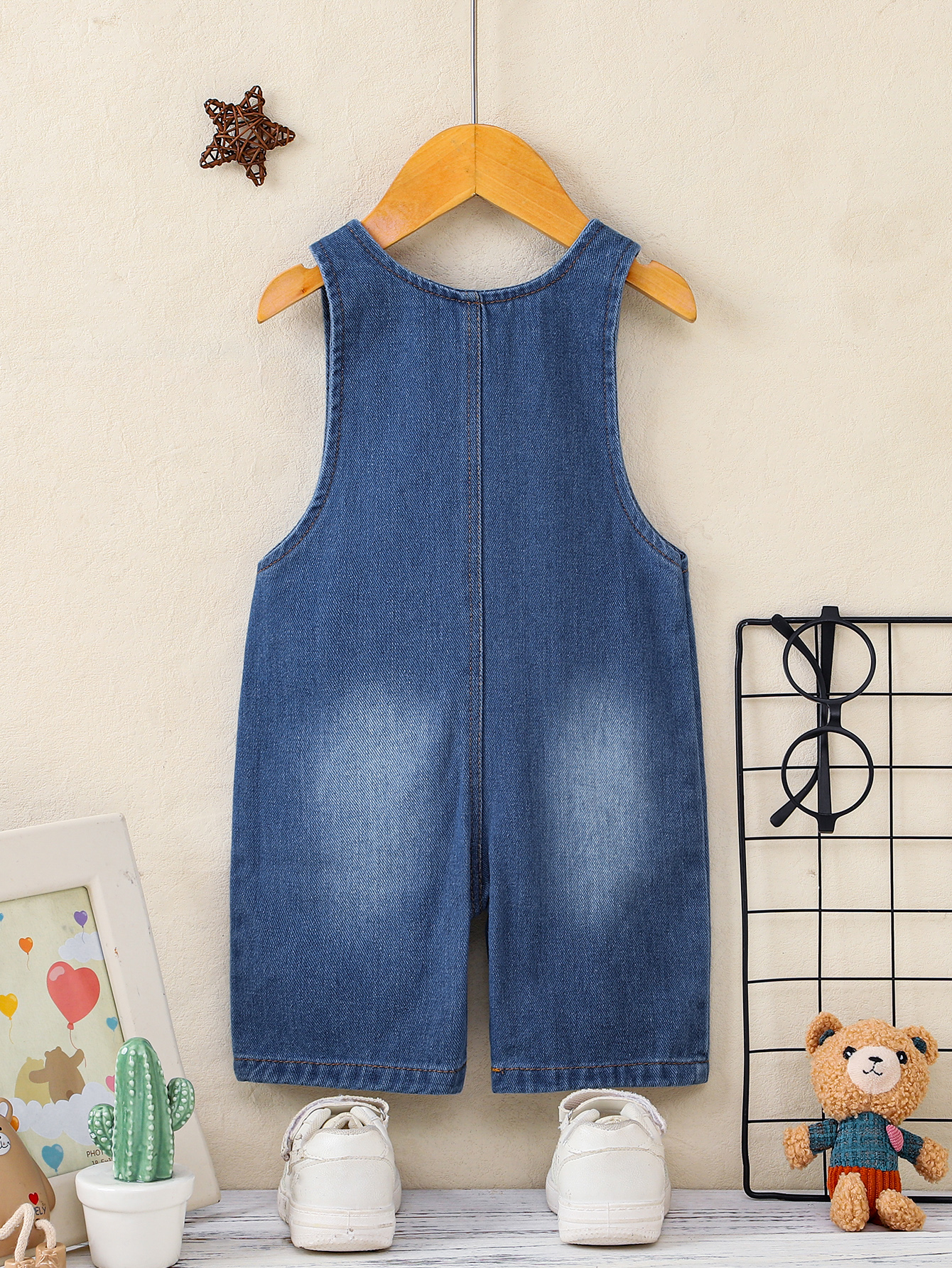 1pc Summer Baby Denim Short Ov - đánh giá và giá Baby Overall Denim