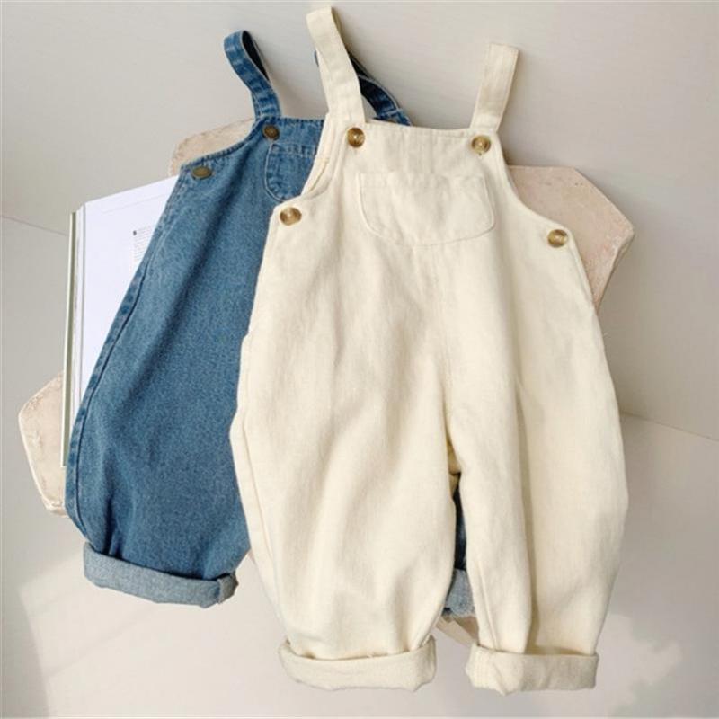 Baby Boy Solid Denim Overalls  - đánh giá và giá Baby Overall Denim