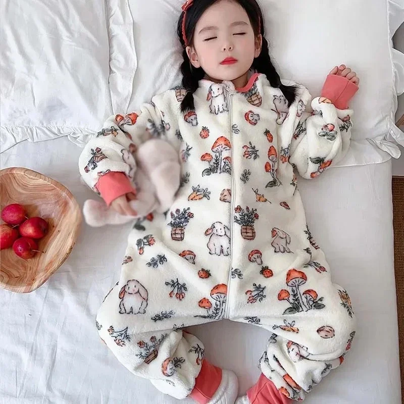 Cartoon Flannel Fleece Childre - đánh giá và giá Baby Clothing For Sleep
