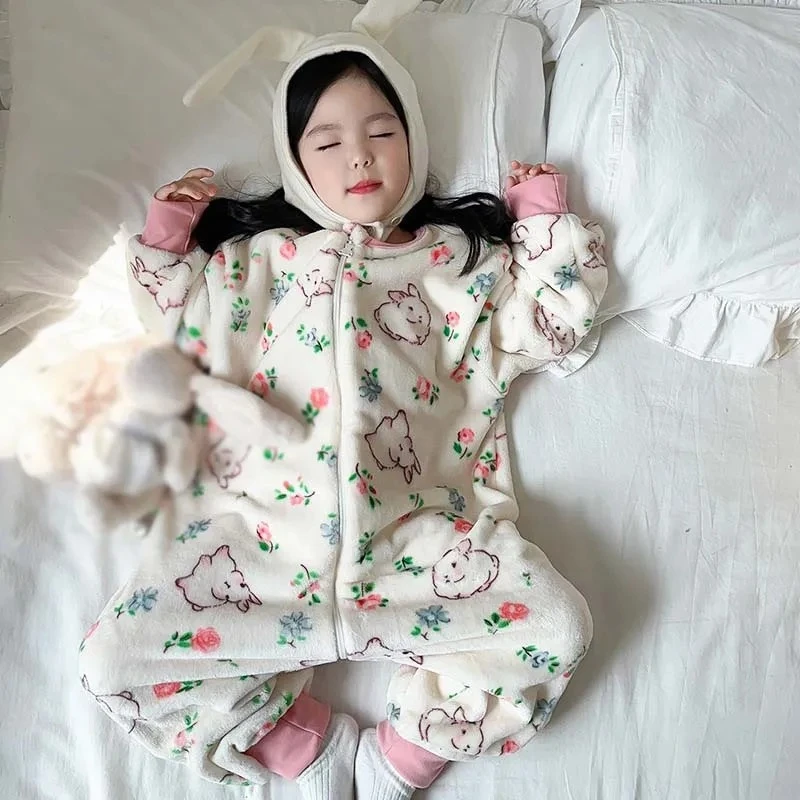 Cartoon Flannel Fleece Childre - đánh giá và giá Baby Clothing For Sleep