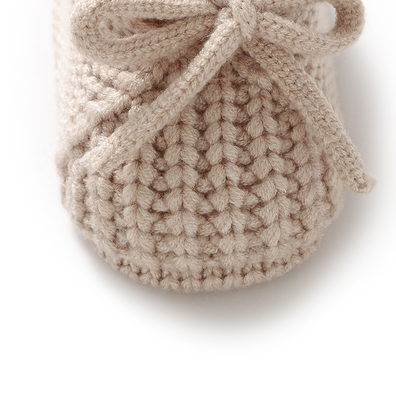 Baby Shoes Knitted Newborn Bed - đánh giá và giá Baby Clothing For Bed