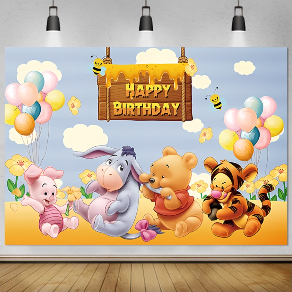 Bear Winnie The Pooh Birthday  - đánh giá và giá Baby Zebra Clothing
