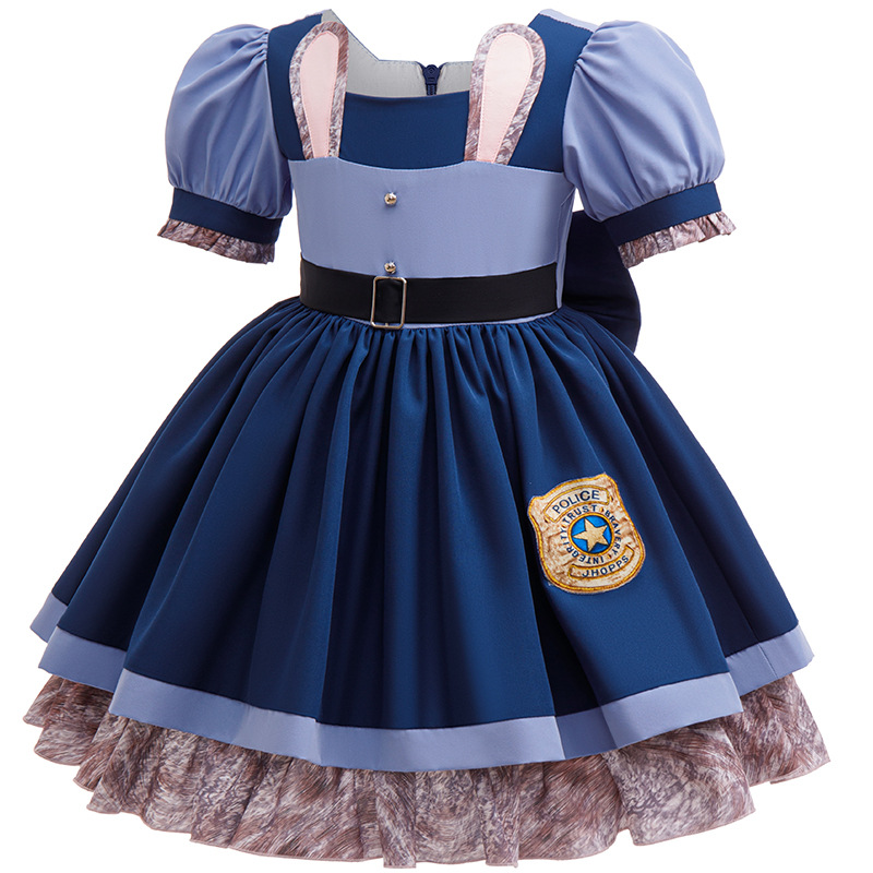 Kids Girls Bunny Police Inspir - đánh giá và giá Baby Clothing Europe
