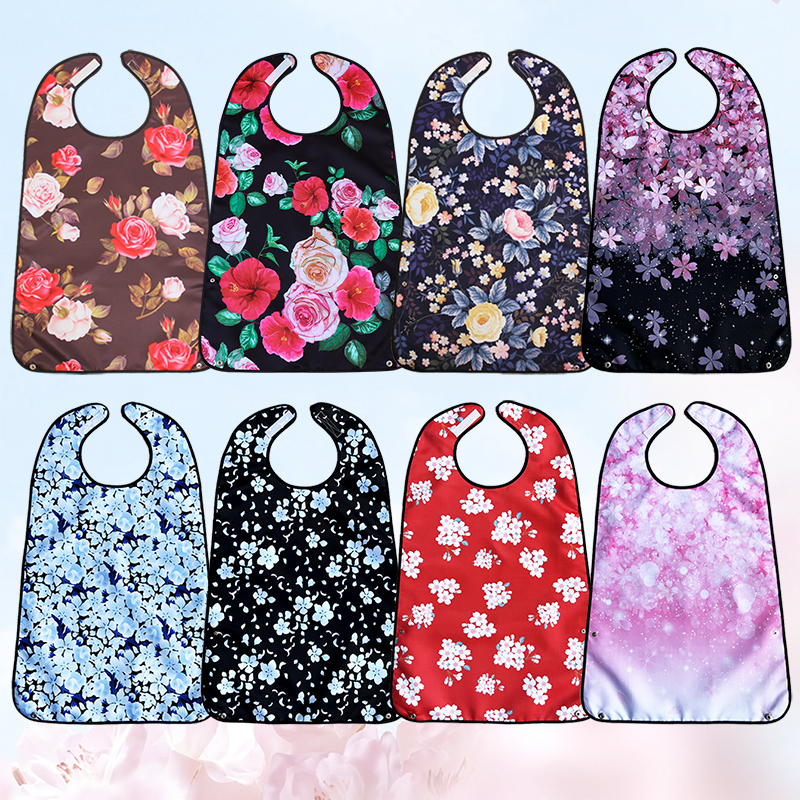 Waterproof Bib for Middle-Aged - đánh giá và giá Printed Bibs Pack